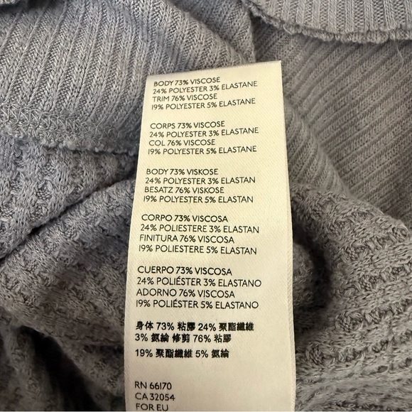 We The Free People Oversized Waffle Knit Shirt Size XS - Picture 9 of 11